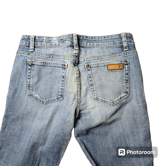 Joe's Cuffed Kicker Distressed Jeans - Picture 6 of 7